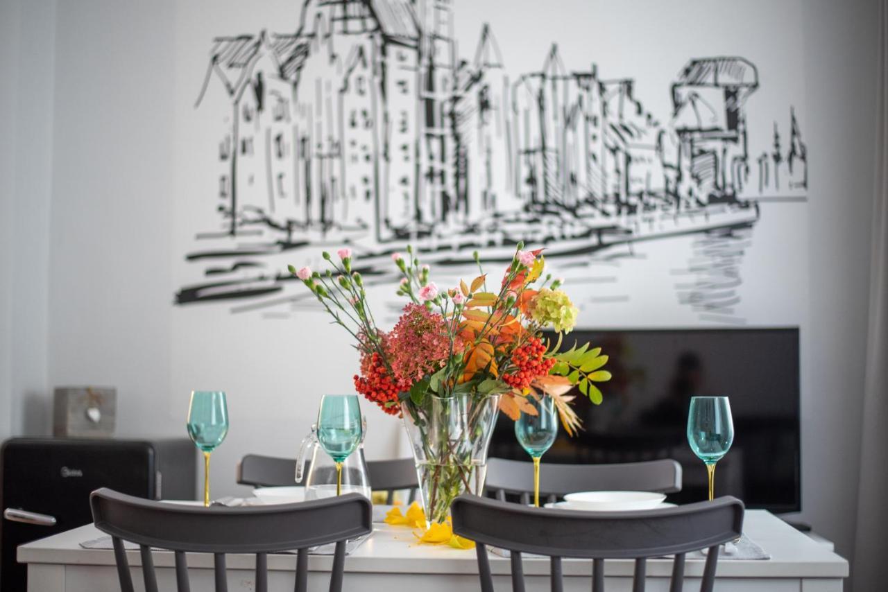 Apartament Old Town Dluga Gdansk Dış mekan fotoğraf